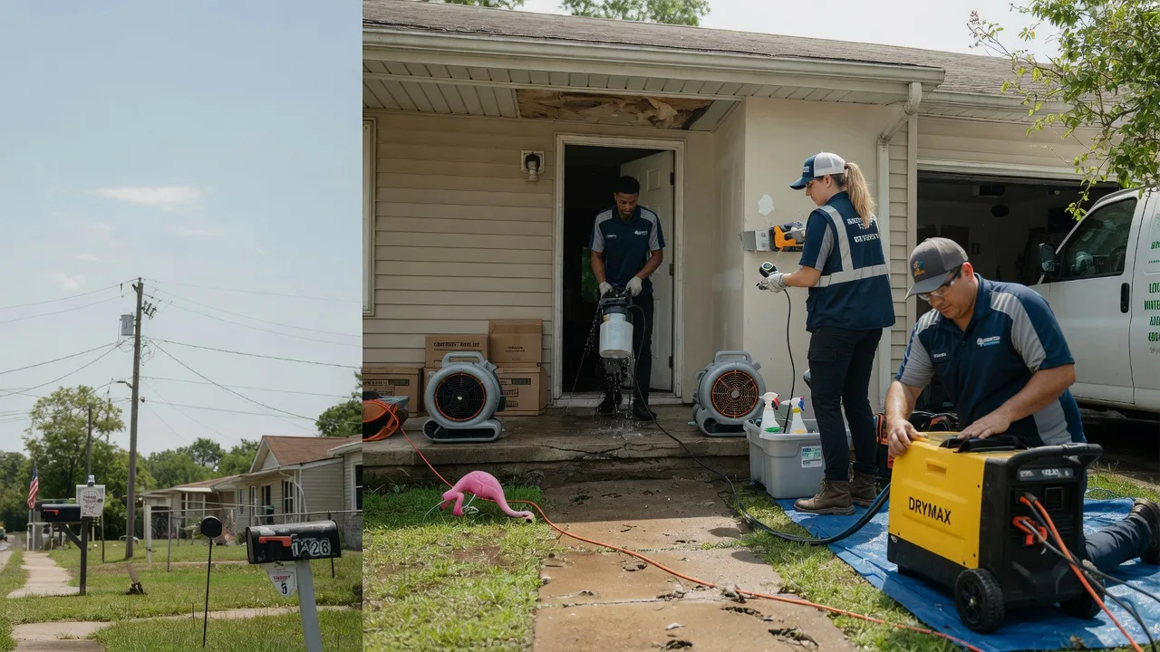 Storm Damage Water Removal in Hartford, KS near me